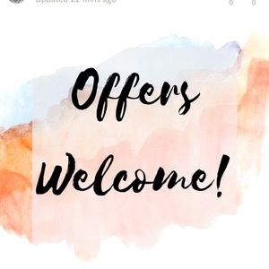 Accepting reasonable offers ❤️